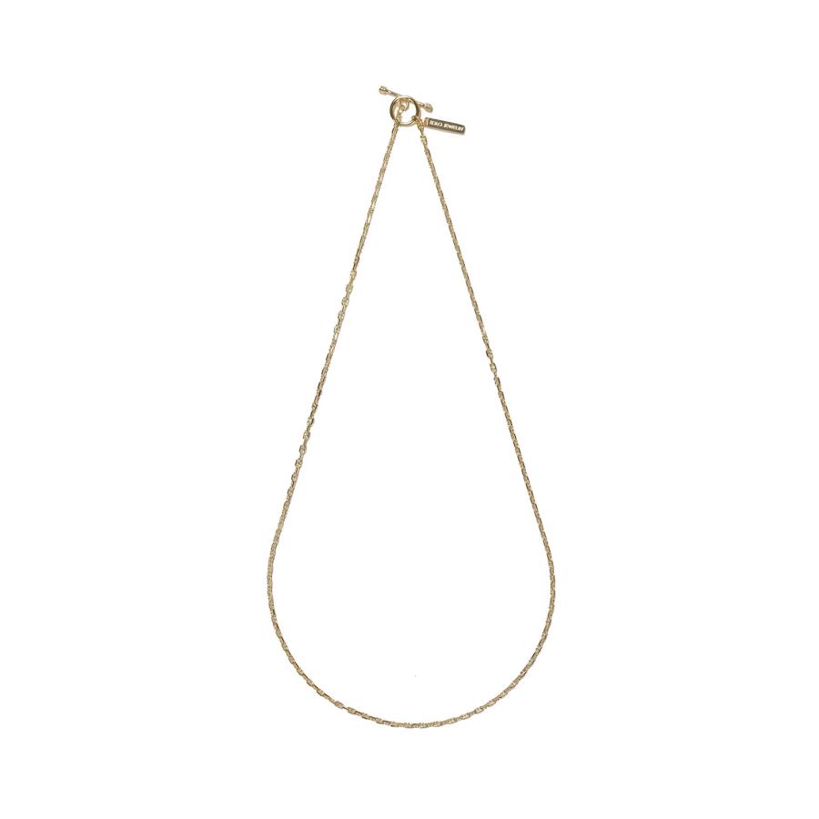 【P5倍】Tiny Solid Anchor Link Necklace / Gold (XON046-50G) XOLO JEWELRY(ショロ ジュエリー) | 