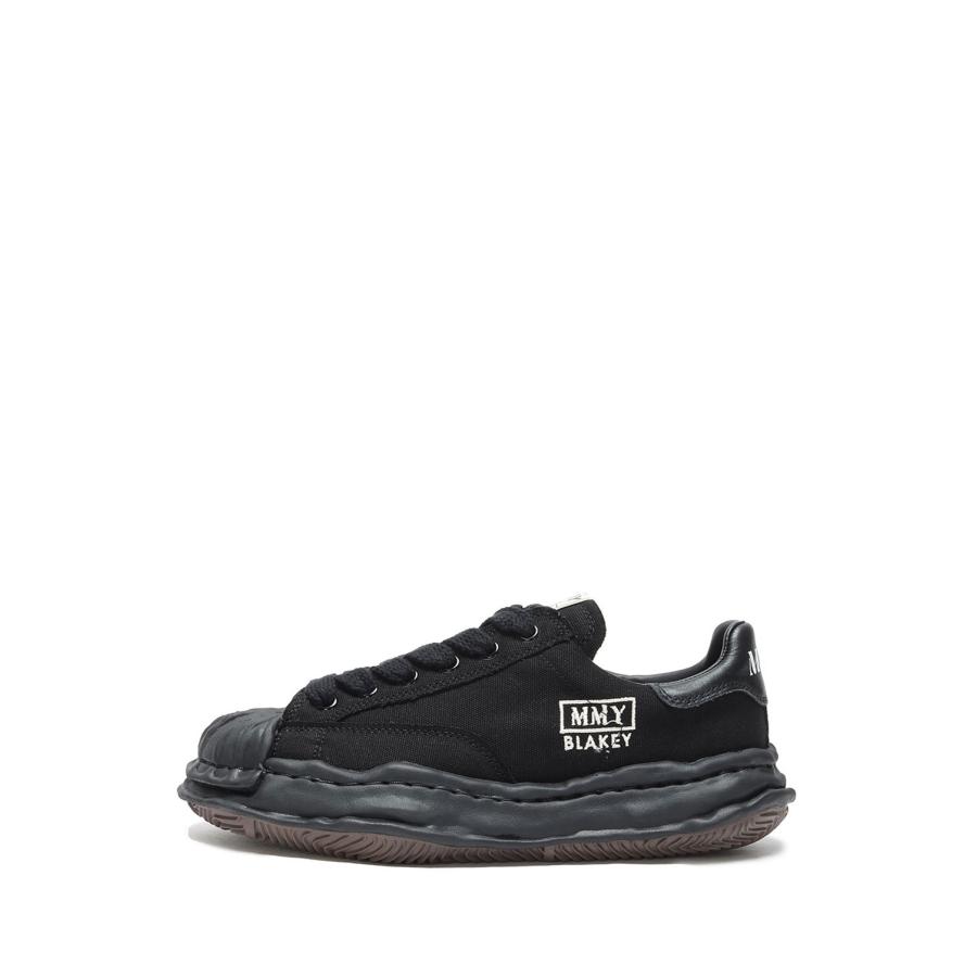 BLAKEY/ canvas Low-Top / BLACK/BLACK (A08FW735)* MIHARA YASUHIRO(ミハラ ヤスヒロ) | 