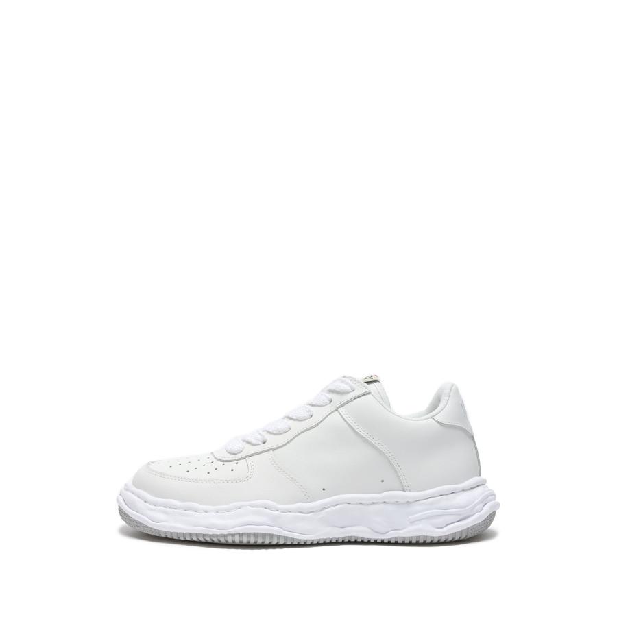 WAYNE/ Leather Low-Top / WHITE (A07FW702)* MIHARA YASUHIRO(ミハラ ヤスヒロ) | 