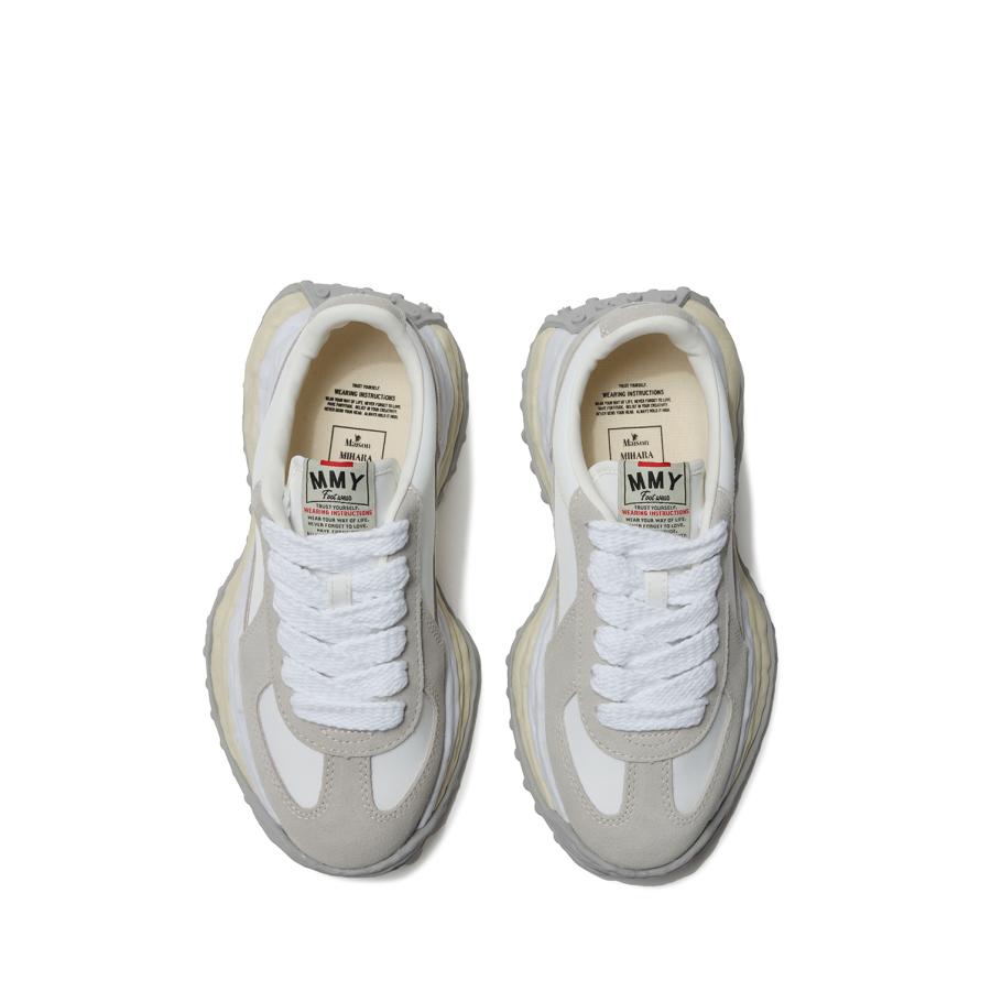 LARRY OG Sole Mix Material Low-top Sneaker- WHITE (A14FW703) (~Size39)* MIHARA YASUHIRO -Women(ミハラ ヤスヒロ) |  | 08
