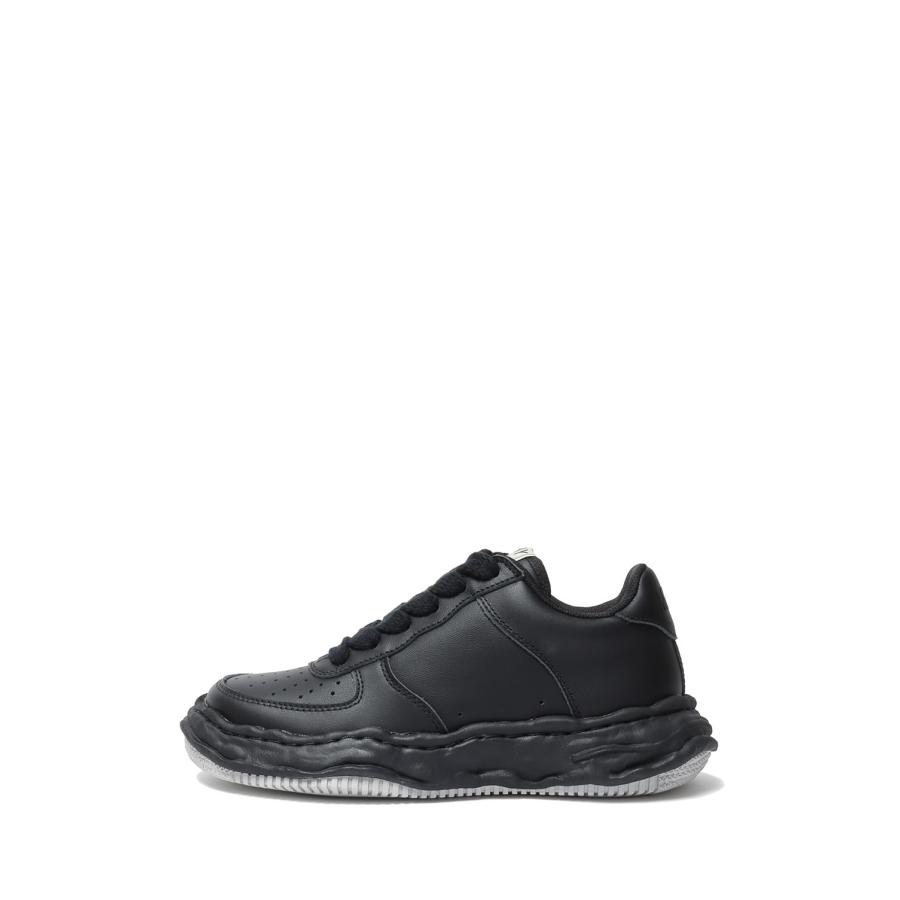 WAYNE/ Leather Low-Top / BLACK/BLACK (A07FW702)* MIHARA YASUHIRO(ミハラ ヤスヒロ) | 