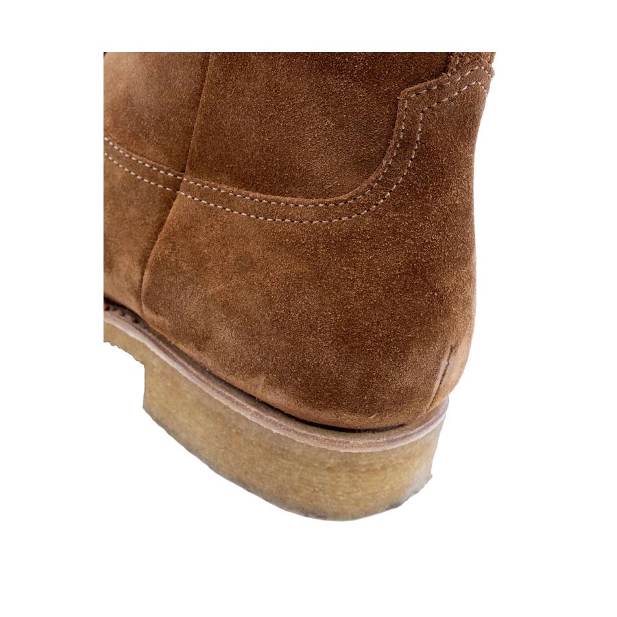 【P5倍】Suede Side Zip Boots / BROWN (MND-OC001) Minedenim(マインデニム) |  | 04