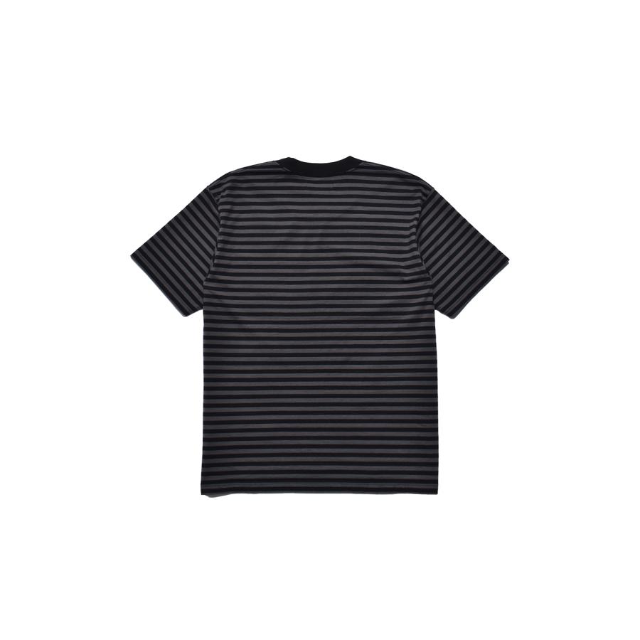 Overdye Border Crewneck Tee / BLT (MDFBF08404) Minedenim(マインデニム) |  | 01