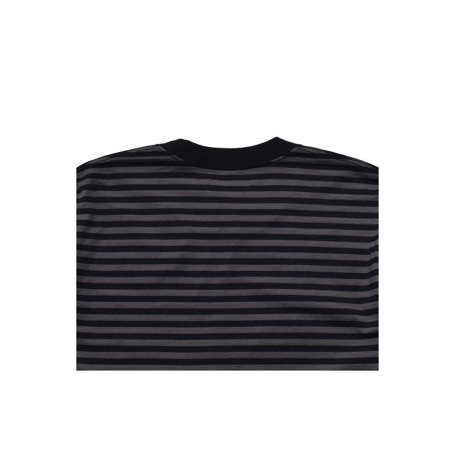 Overdye Border Crewneck Tee / BLT (MDFBF08404) Minedenim(マインデニム) |  | 04