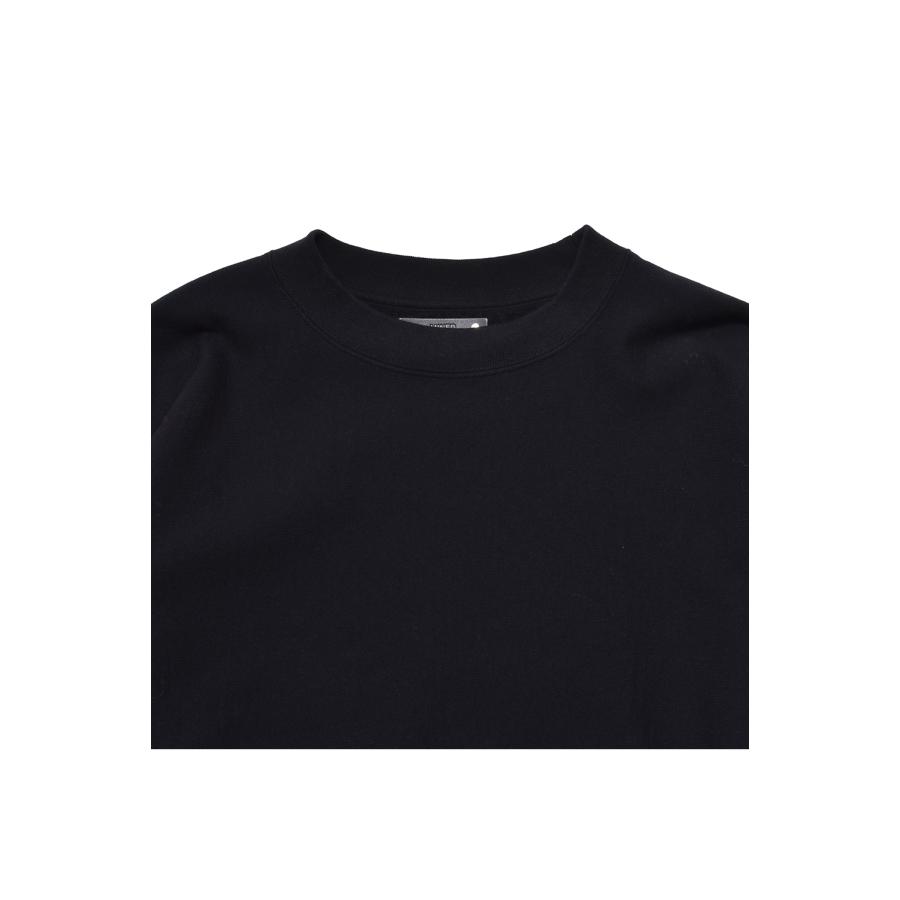 Cotton Wool Fleece Crewneck L/S Pullover / BLK (MDFBF09403) Minedenim(マインデニム) |  | 02