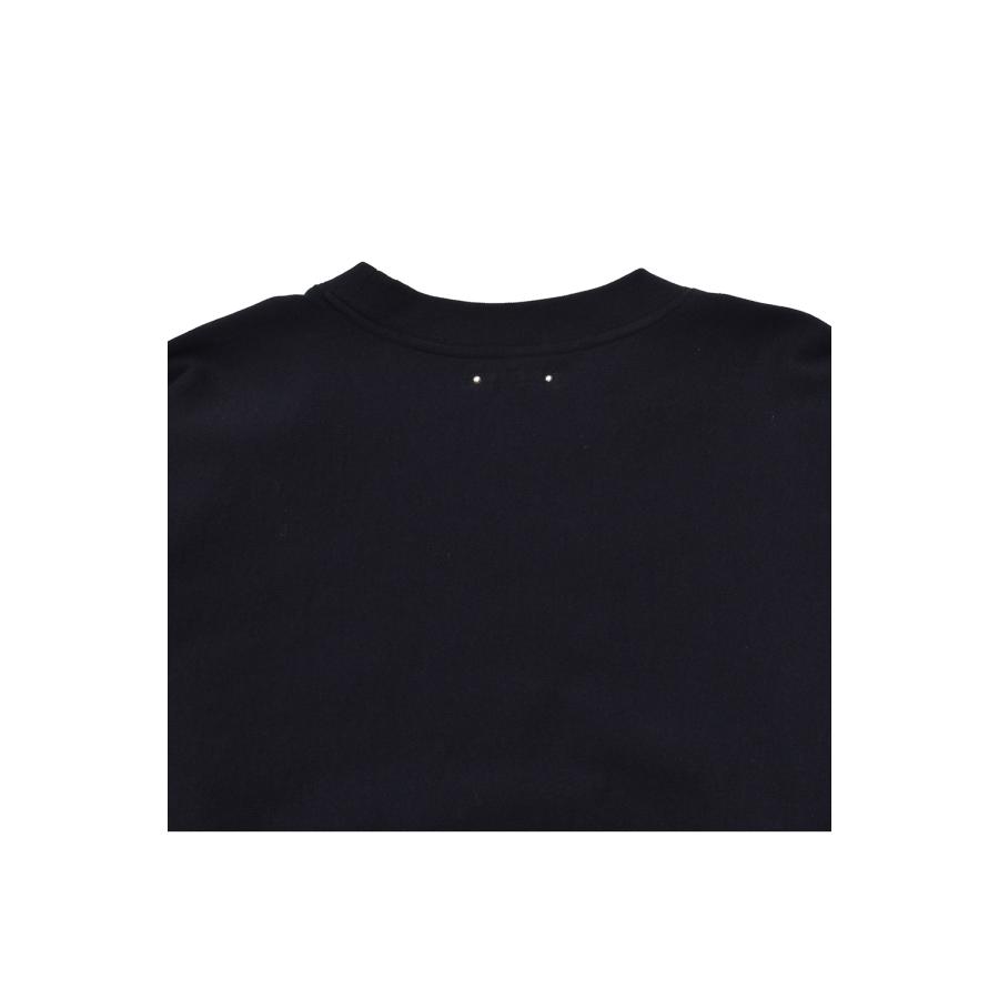Cotton Wool Fleece Crewneck L/S Pullover / BLK (MDFBF09403) Minedenim(マインデニム) |  | 03