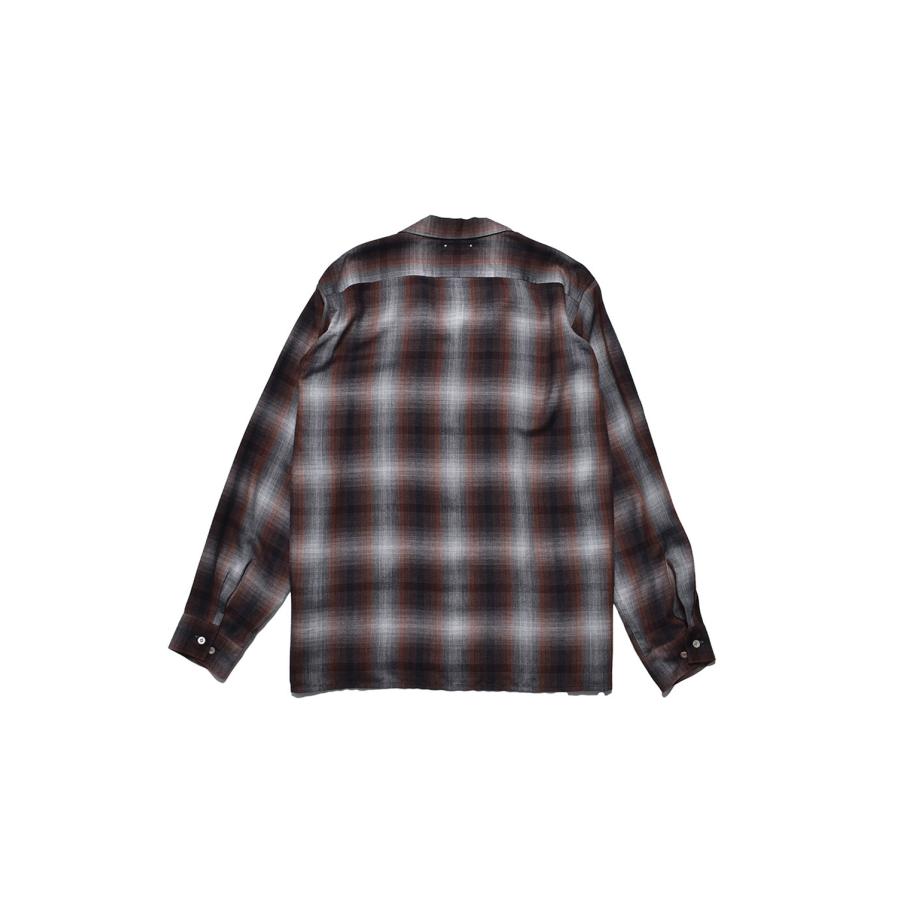 T.Rayon Ombre Open Collar Shirt / BRT (MDFBF09501) Minedenim(マインデニム) |  | 01