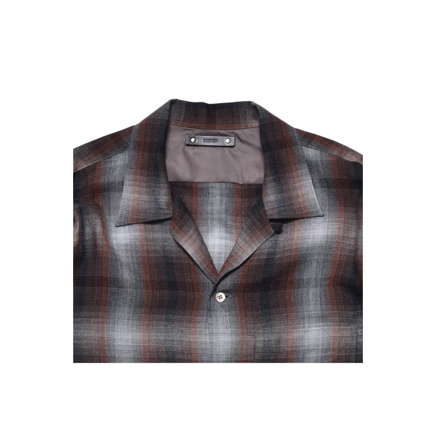 T.Rayon Ombre Open Collar Shirt / BRT (MDFBF09501) Minedenim(マインデニム) |  | 02