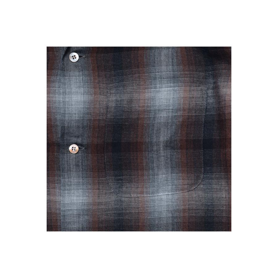 T.Rayon Ombre Open Collar Shirt / BRT (MDFBF09501) Minedenim(マインデニム) |  | 03