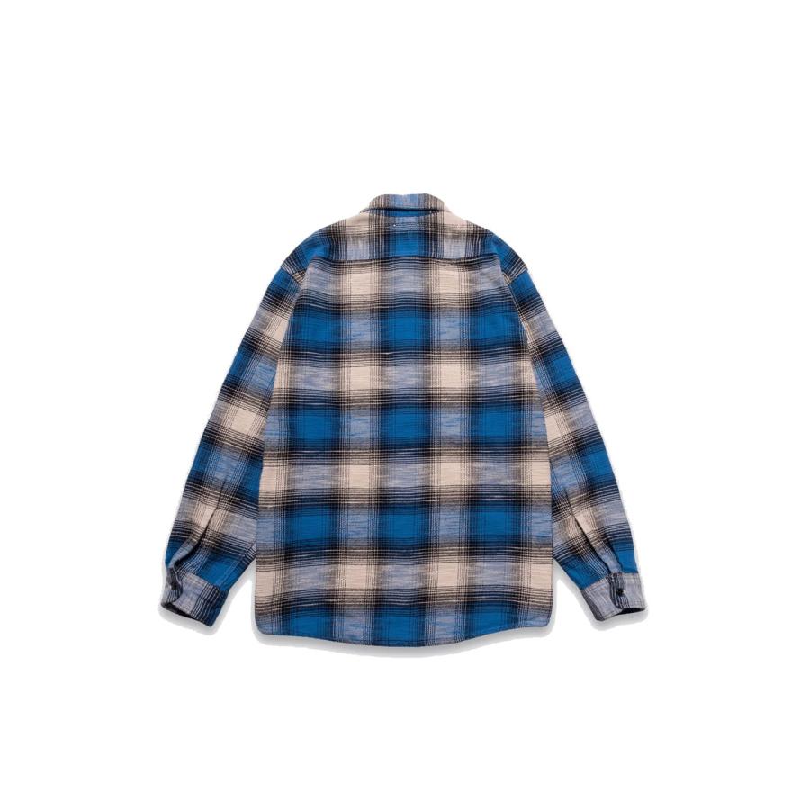 Heavy Cotton Flannel Ombre Work Shirt / BPT (MDFBF09503) Minedenim(マインデニム) |  | 01