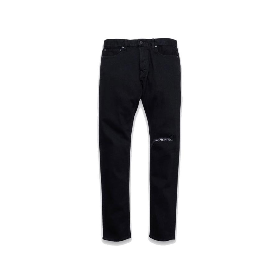 Black STR Denim S.Slim Jeans KST - BSP (MDFBF10101) Minedenim(マインデニム) | 
