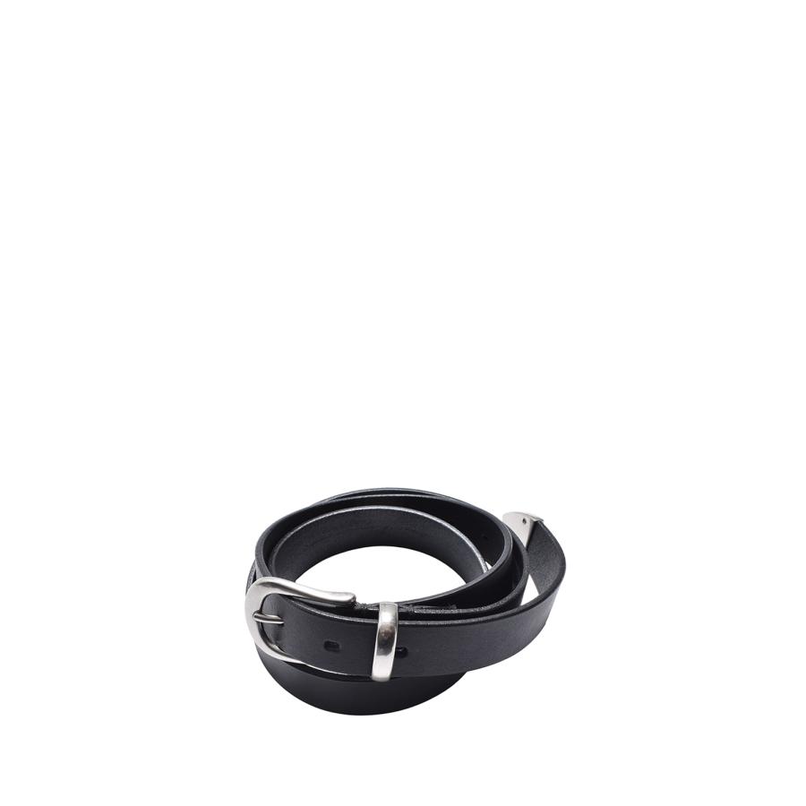 Leather Long Western Belt - BLK (MDLBT002) Minedenim(マインデニム) | 