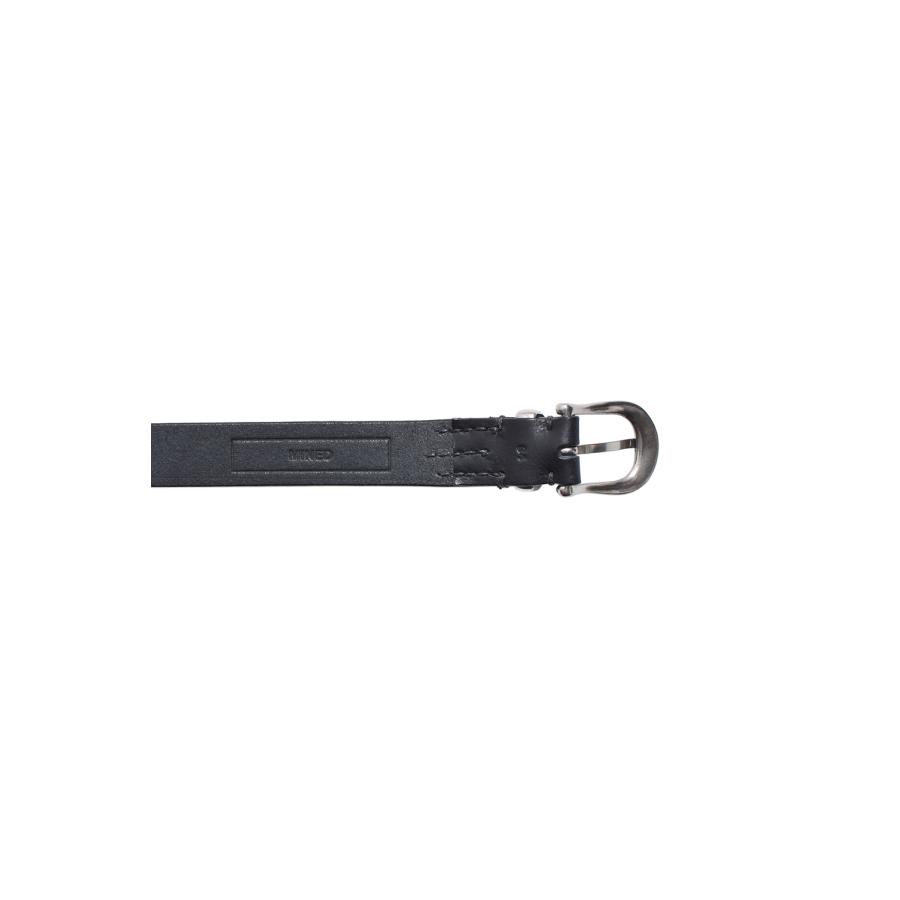 Leather Long Western Belt - BLK (MDLBT002) Minedenim(マインデニム) |  | 02