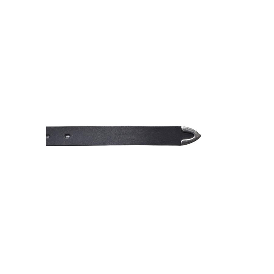 Leather Long Western Belt - BLK (MDLBT002) Minedenim(マインデニム) |  | 03
