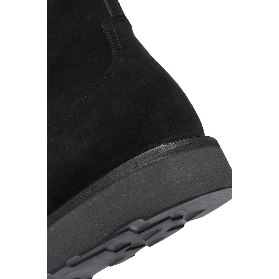 Suede Leather Side Zipper Boots - BLK (MDMGK001) Minedenim(マインデニム) |  | 06