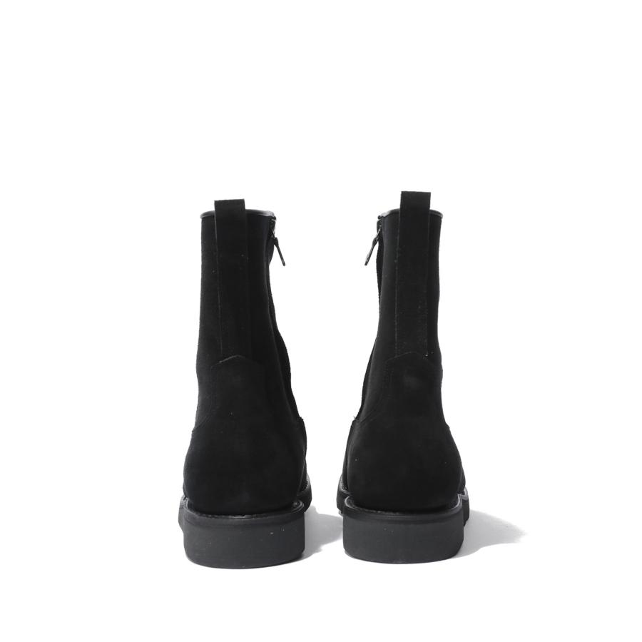 Suede Leather Side Zipper Boots - BLK (MDMGK001) Minedenim(マインデニム) |  | 08