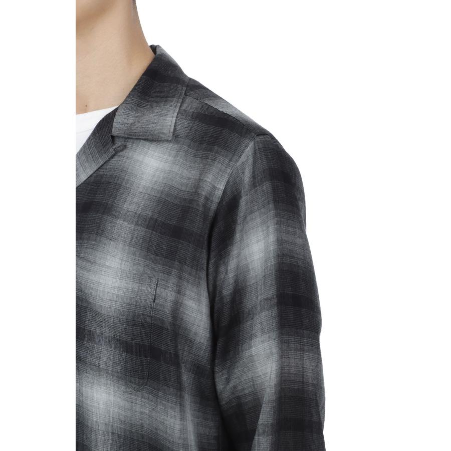 T.Rayon Ombre Open Collar Shirt / BLT (MDFBF09501) Minedenim(マインデニム) |  | 11