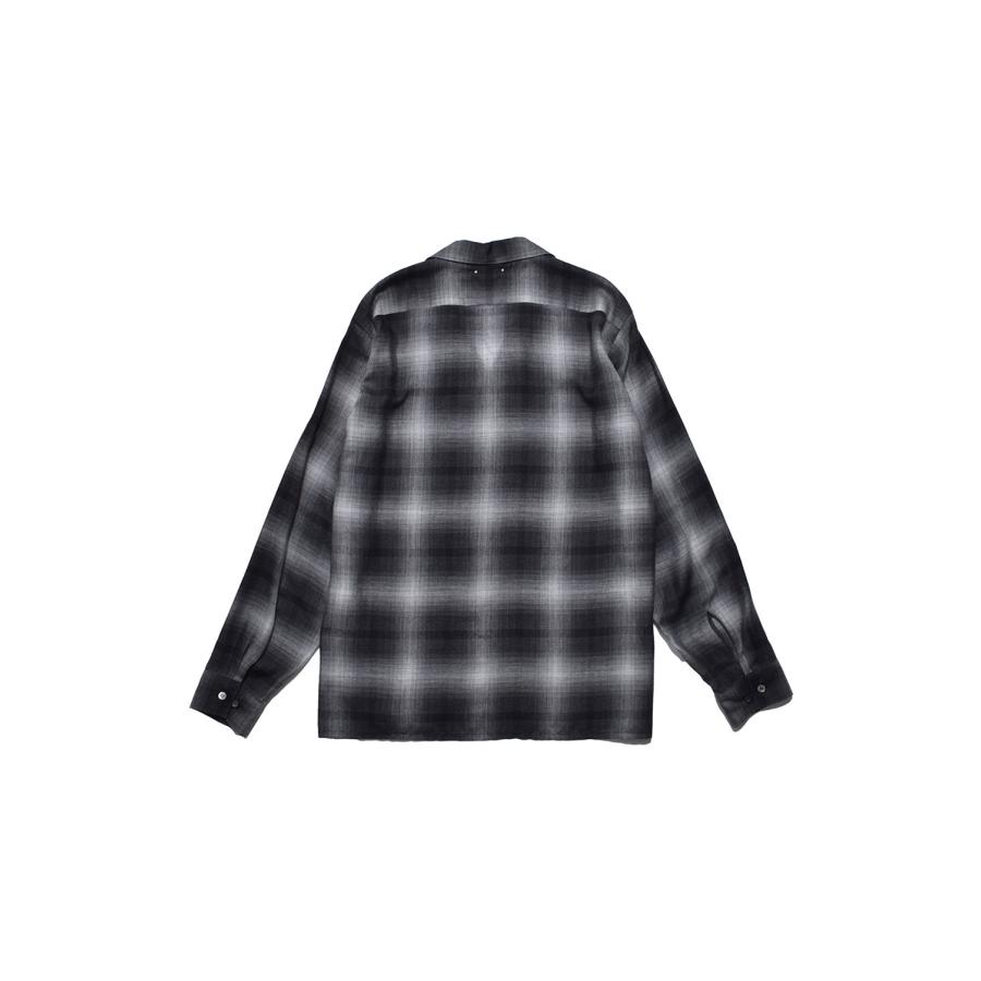 T.Rayon Ombre Open Collar Shirt / BLT (MDFBF09501) Minedenim(マインデニム) |  | 01