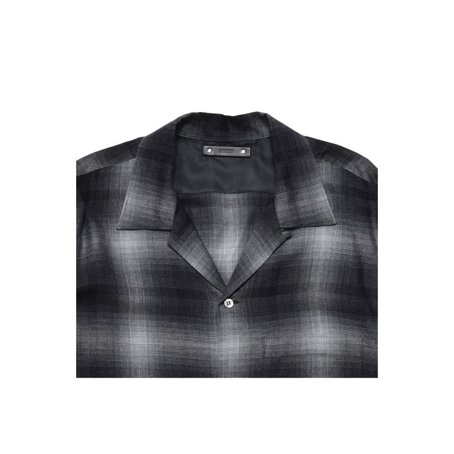T.Rayon Ombre Open Collar Shirt / BLT (MDFBF09501) Minedenim(マインデニム) |  | 02