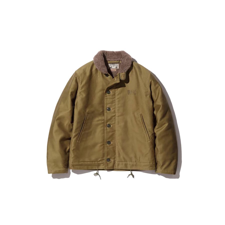 【P5倍】N-1 KHAKI "NAVAL"CLOTHING DEPOT / KHAKI (BR15345) BUZZ RICKSON'S(バズリクソンズ) | 