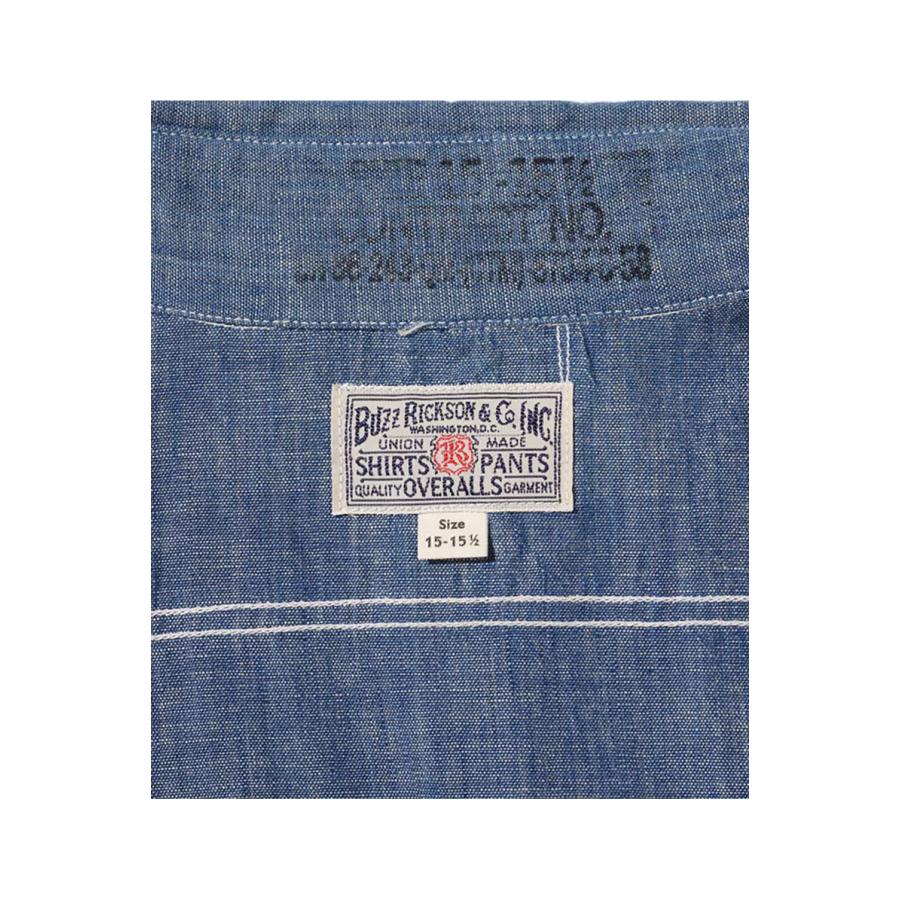 【P5倍】BLUE CHAMBRAY WORK SHIRTS / BLUE (BR25995) BUZZ RICKSON'S(バズリクソンズ) |  | 02