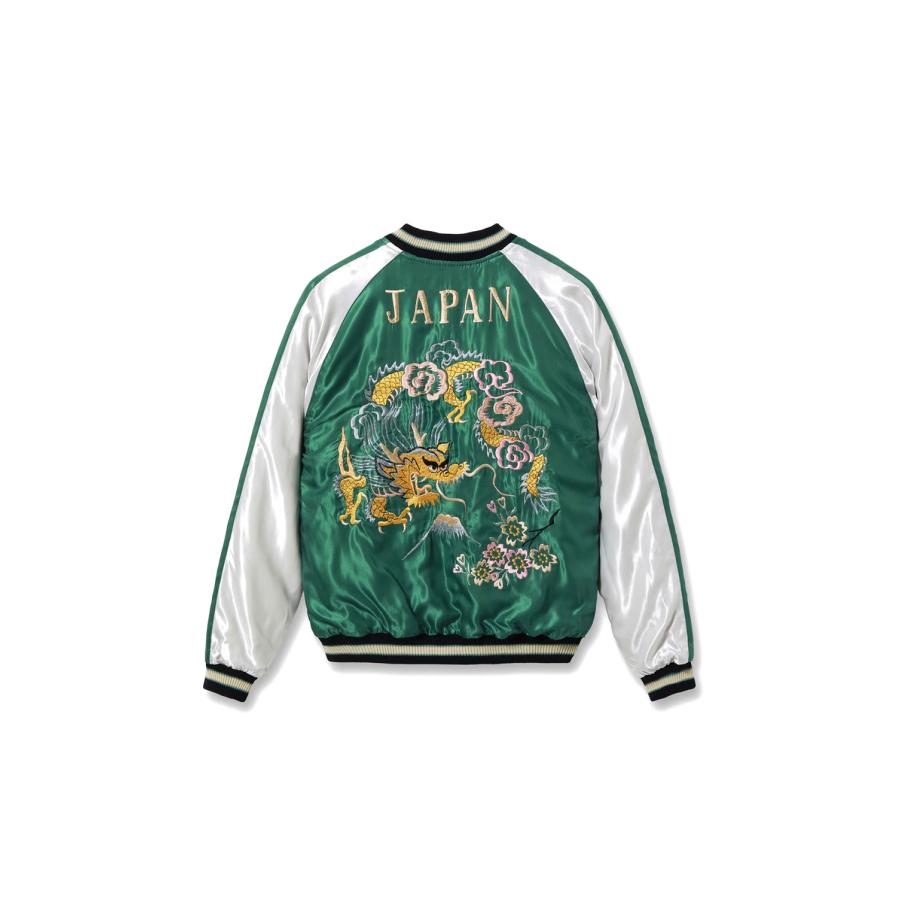 Velveteen (Two-tone) × Acetate Souvenir Jacket “WHITE TIGER” × “GOLD DRAGON” / 119) BLACK (TT15975-119) TAILOR TOYO(テーラートーヨー) |  | 03