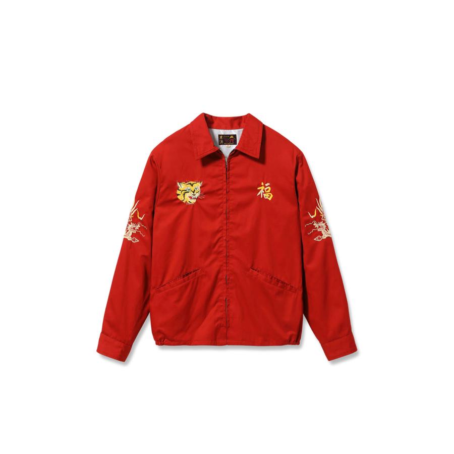 COTTON VIET-NAM JACKET / RED (TT15977) TAILOR TOYO(テーラートーヨー) | 