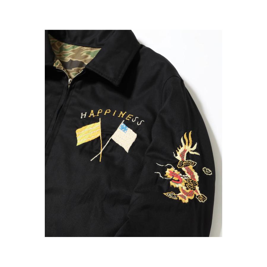REVERSIBLE VIET-NAM JACKET / BLACK (TT15979) TAILOR TOYO(テーラートーヨー) |  | 05