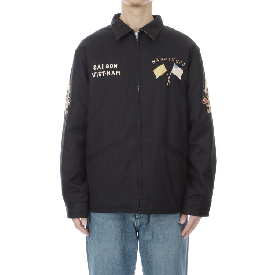 REVERSIBLE VIET-NAM JACKET / BLACK (TT15979) TAILOR TOYO(テーラートーヨー) |  | 09