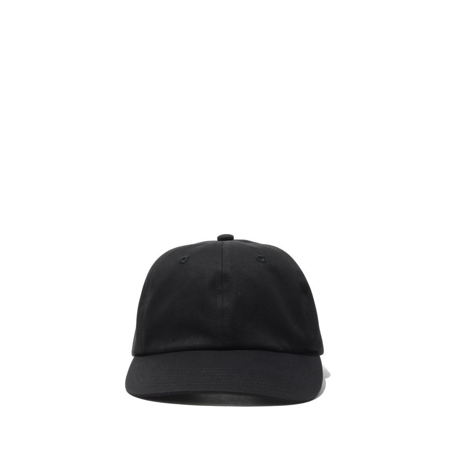 COTTON GABA 6PANEL CAP - BLACK (MEYYYY108C(FW26)) Kijima Takayuki(キジマタカユキ) |  | 01