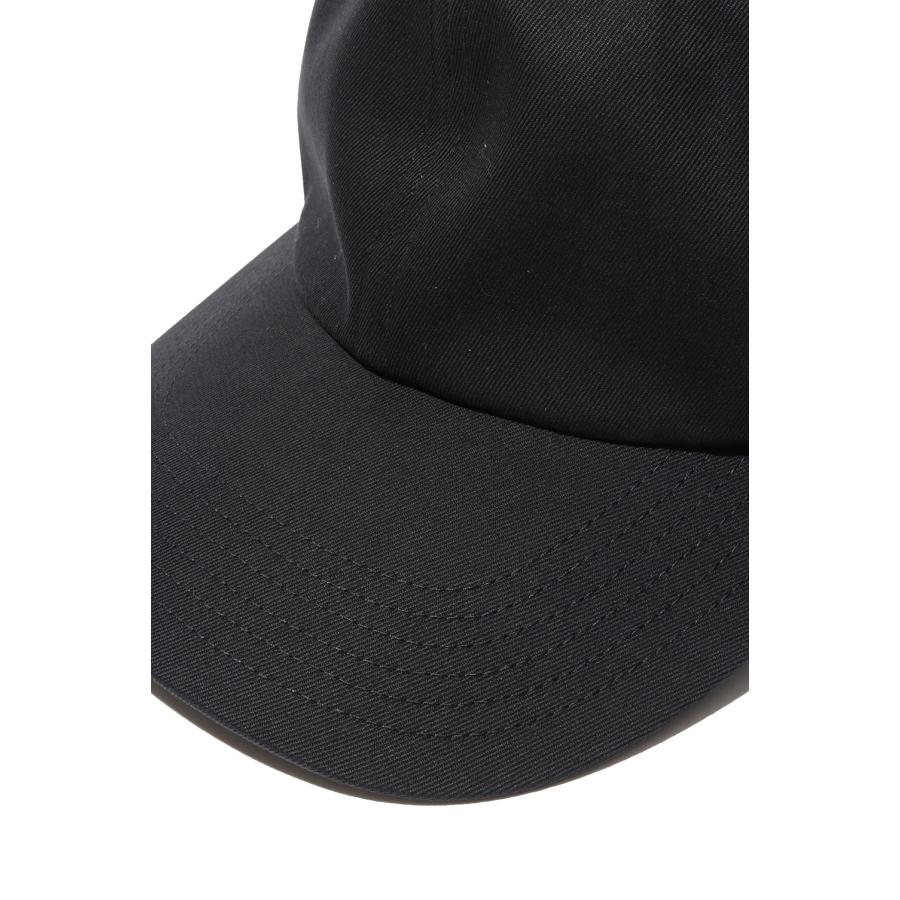 COTTON GABA 6PANEL CAP - BLACK (MEYYYY108C(FW26)) Kijima Takayuki(キジマタカユキ) |  | 03