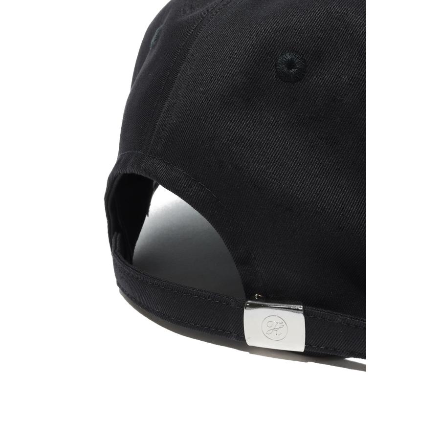 COTTON GABA 6PANEL CAP - BLACK (MEYYYY108C(FW26)) Kijima Takayuki(キジマタカユキ) |  | 04