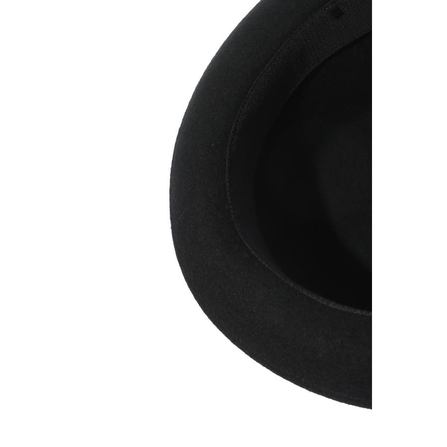 【P5倍】WOOL FELT PORKPIE HAT - BLACK (MYYY262917) Kijima Takayuki(キジマタカユキ) |  | 04