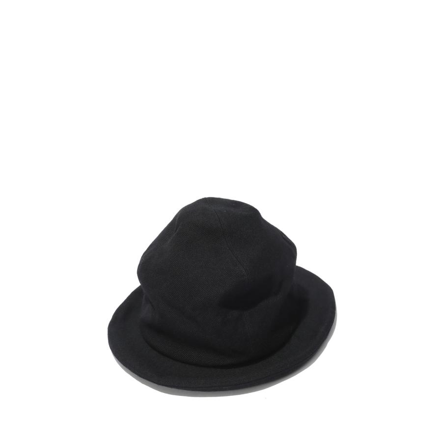 【P5倍】SHETLAND WOOL SERGE MOUNTAIN HAT - BLACK x GRAY (MYYY262023) Kijima Takayuki(キジマタカユキ) |  | 02