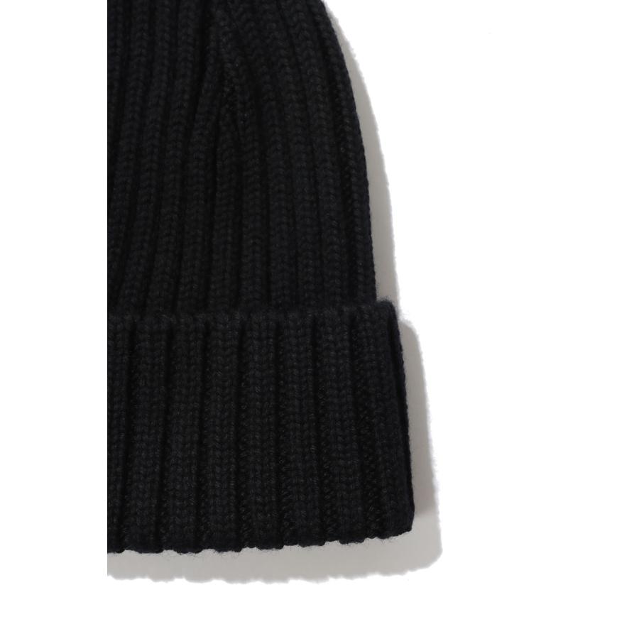 WOOL WATCH CAP - BLACK (MEKNYY203B) Kijima Takayuki(キジマタカユキ) |  | 02