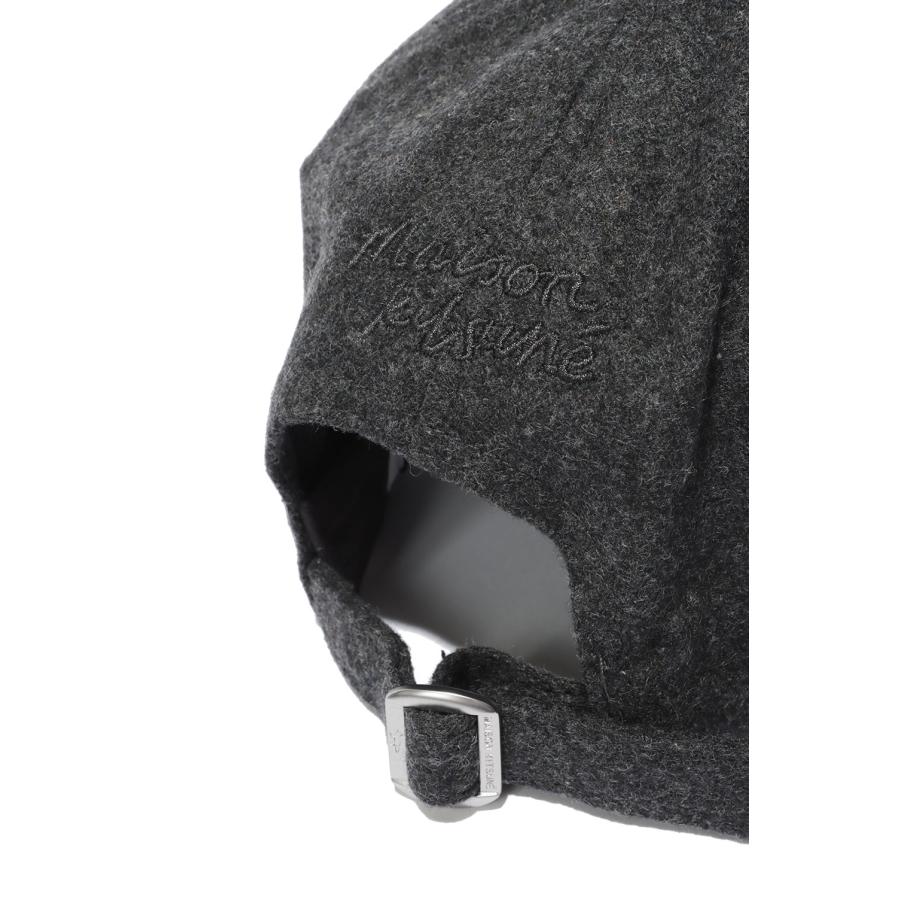 FOX HEAD CAP - ANTHRACITE (MRUAH06WB0062) Maison Kitsune -Men-(メゾンキツネ) |  | 04