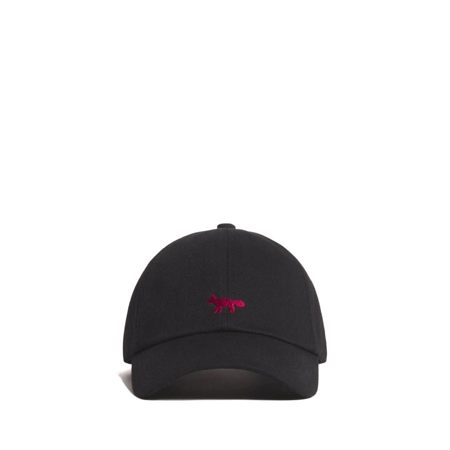 PROFILE FOX CAP - BLACK (MRUAH04WW0096) Maison Kitsune -Men-(メゾンキツネ) |  | 01