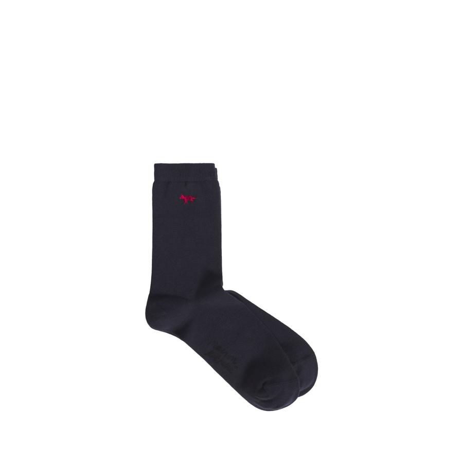 PROFILE FOX SOCKS - CLASSIC NAVY (MRUAS02KT1248) Maison Kitsune -Men-(メゾンキツネ) |  | 03
