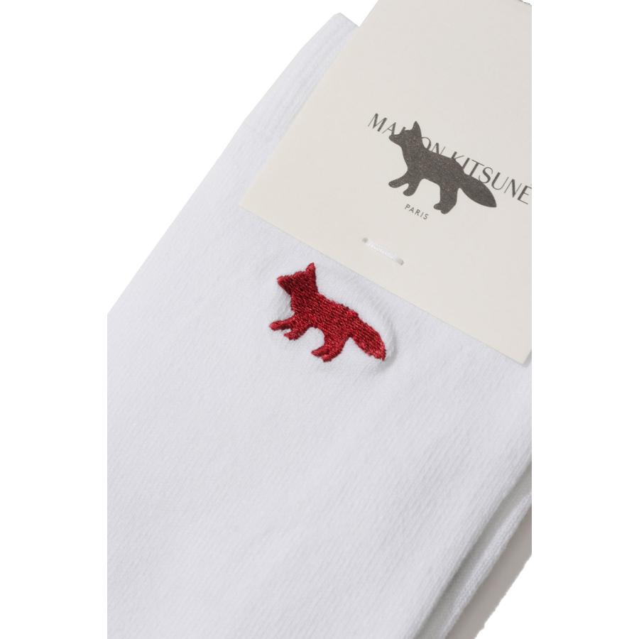 PROFILE FOX SOCKS - WHITE (MRUAS02KT1248) Maison Kitsune -Men-(メゾンキツネ) |  | 01