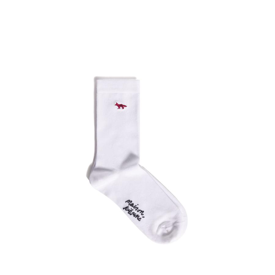 PROFILE FOX SOCKS - WHITE (MRUAS02KT1248) Maison Kitsune -Men-(メゾンキツネ) |  | 03