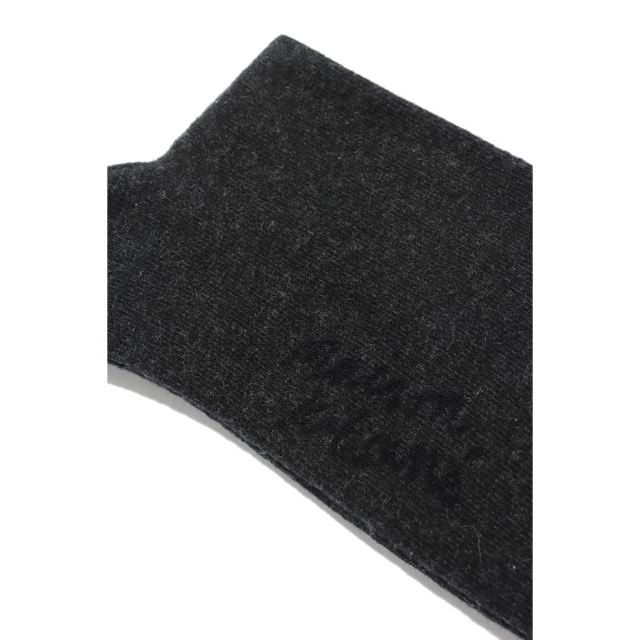 FOX HEAD SOCKS - ANTHRACITE (MRUAS05KT1145) Maison Kitsune -Men-(メゾンキツネ) |  | 02