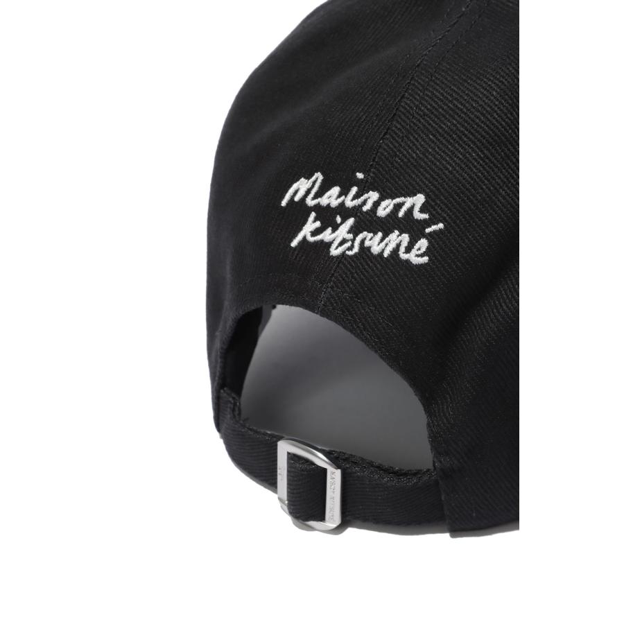 DOUBLE FOX HEAD CAP - ANTHRACITE (MRUAH11WW0096) Maison Kitsune -Men-(メゾンキツネ) |  | 05