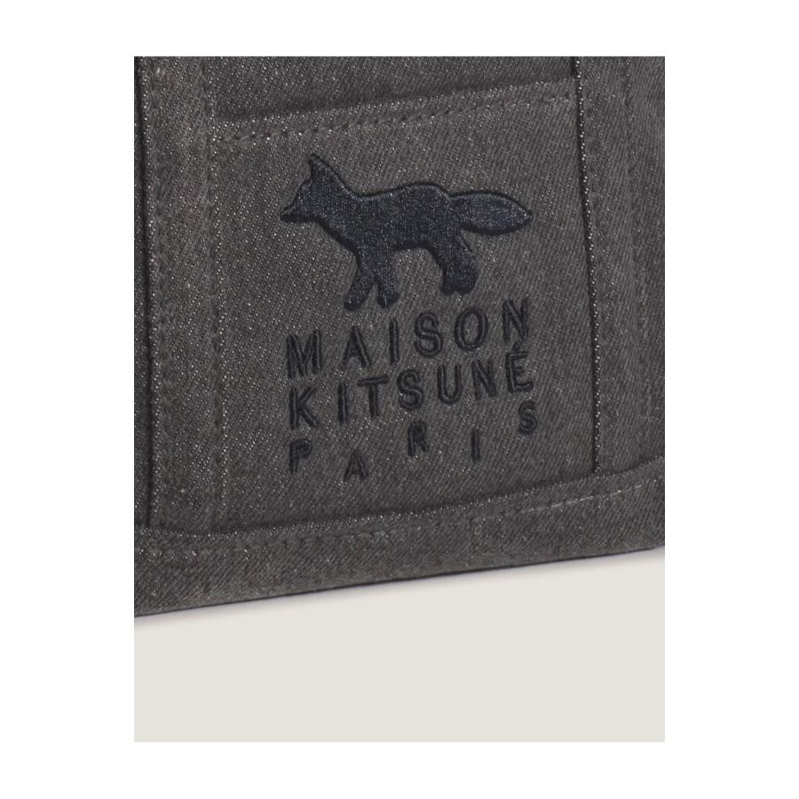 PROFILE FOX MINI TOTE -  WASHED BLACK  (MRUBT11WD4032) Maison Kitsune -Women-(メゾンキツネ) |  | 04