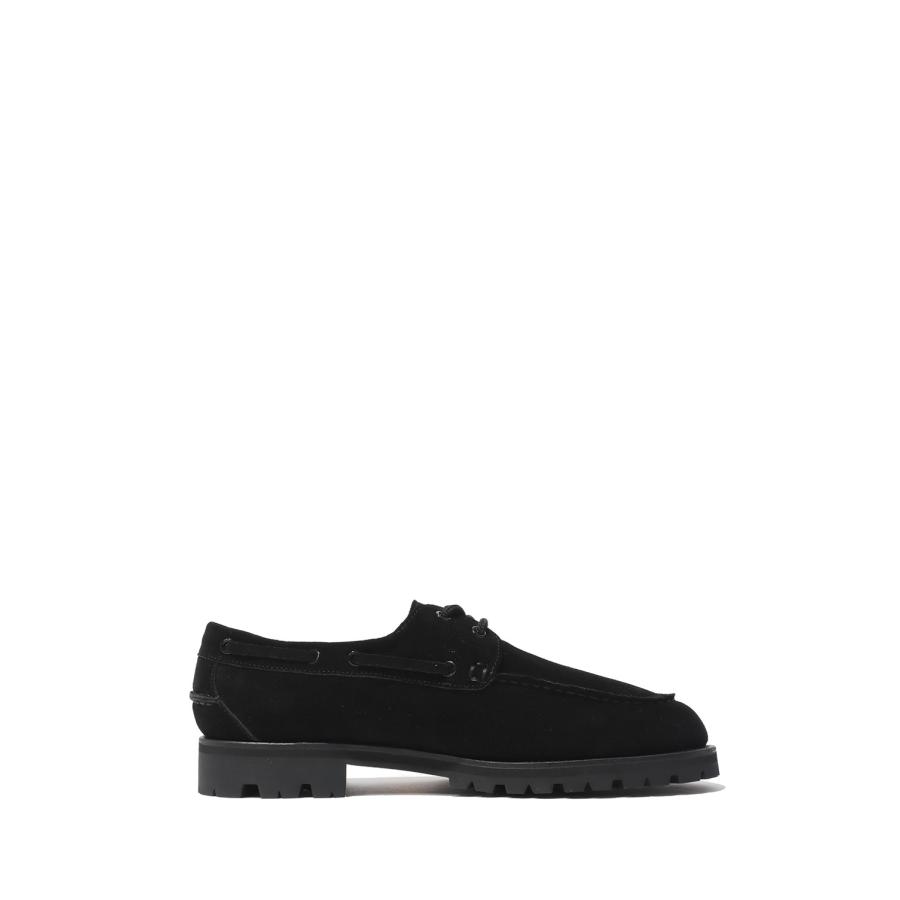 MARBOT / BOAT SHOES (VIBRAM ICEBERG2) - BLACK SUEDE (MAR2634005) foot the coacher(フットザコーチャー) | foot the coacher | 01