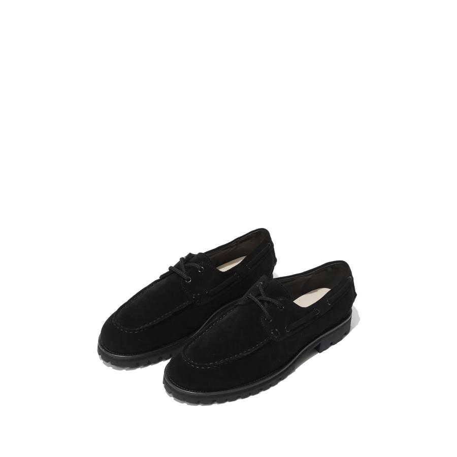 MARBOT / BOAT SHOES (VIBRAM ICEBERG2) - BLACK SUEDE (MAR2634005) foot the coacher(フットザコーチャー) | foot the coacher | 02