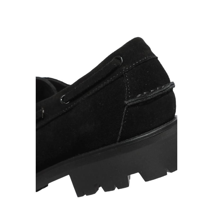 MARBOT / BOAT SHOES (VIBRAM ICEBERG2) - BLACK SUEDE (MAR2634005) foot the coacher(フットザコーチャー) | foot the coacher | 06