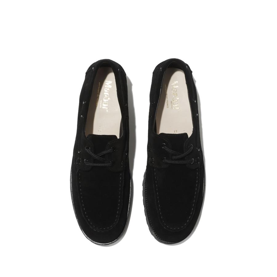 MARBOT / BOAT SHOES (VIBRAM ICEBERG2) - BLACK SUEDE (MAR2634005) foot the coacher(フットザコーチャー) | foot the coacher | 08