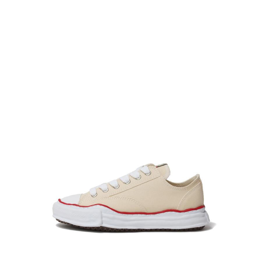 PETERSON OG Sole Canvas Low-top Sneaker- NATURAL(A01FW702) (~Size39)* MIHARA YASUHIRO -Women(ミハラ ヤスヒロ) | 