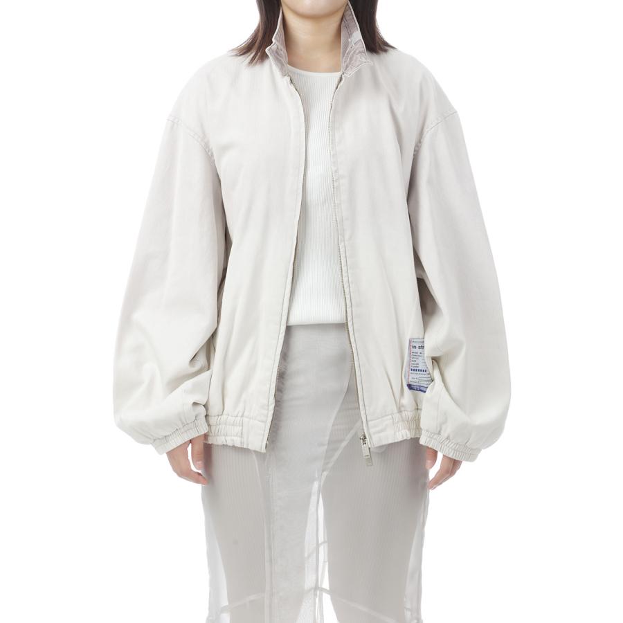 【in・stru(men-tal).】WS COTTON HERRINGBONE SUNFADED JACKET-IVORY(I17BL251) MIHARA YASUHIRO -Women(ミハラ ヤスヒロ) |  | 03