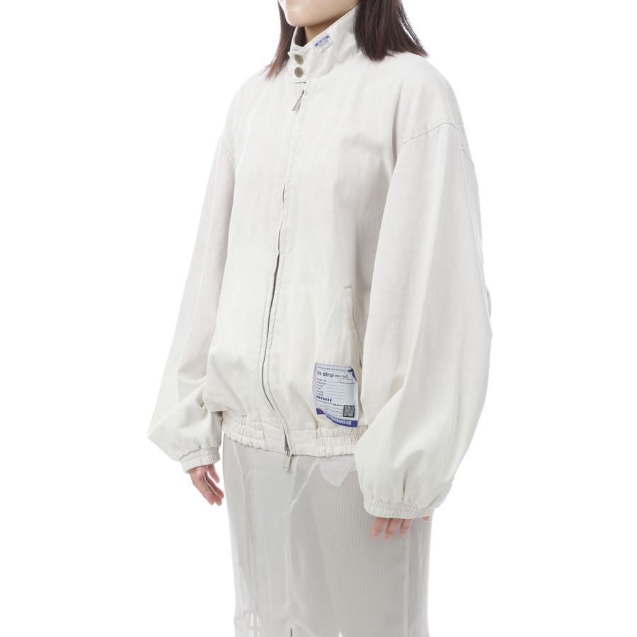 【in・stru(men-tal).】WS COTTON HERRINGBONE SUNFADED JACKET-IVORY(I17BL251) MIHARA YASUHIRO -Women(ミハラ ヤスヒロ) |  | 05